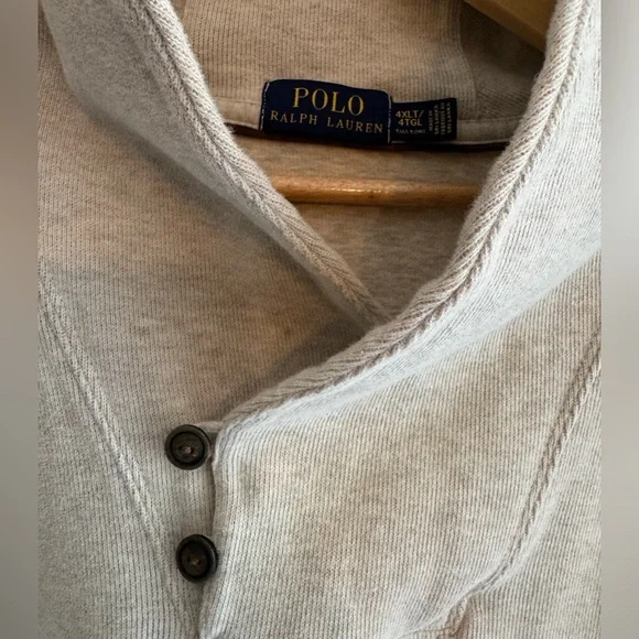 Ralph Lauren Men's Sweater, Tan - Picture 3 of 4